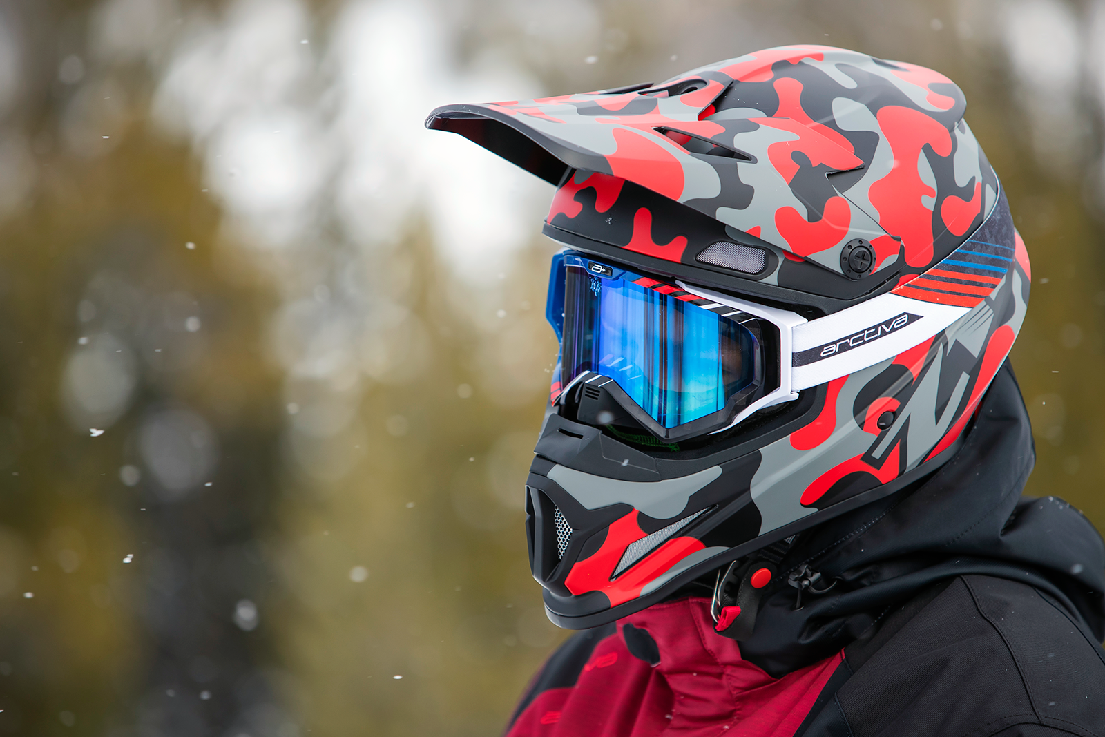 Rise Camouflage Helmet Visor Kit