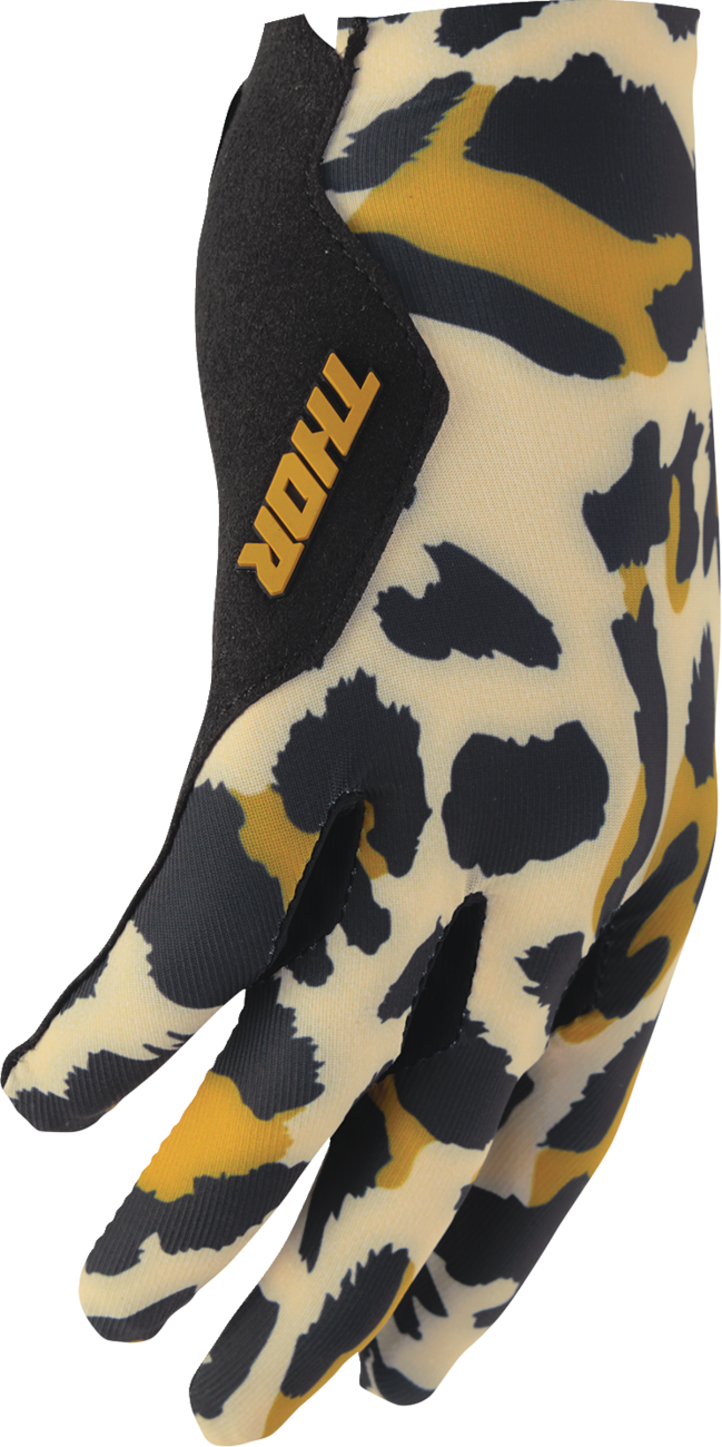 Women's Sportmode Cheetah Gloves