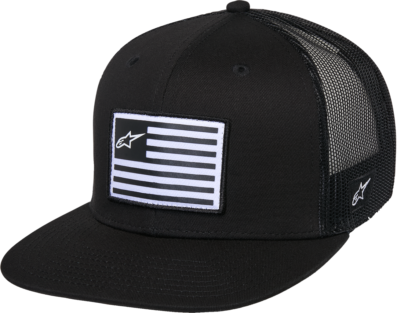 Flag Flat Trucker Hat