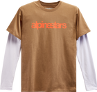 Stack Long-Sleeve Knit T-Shirt