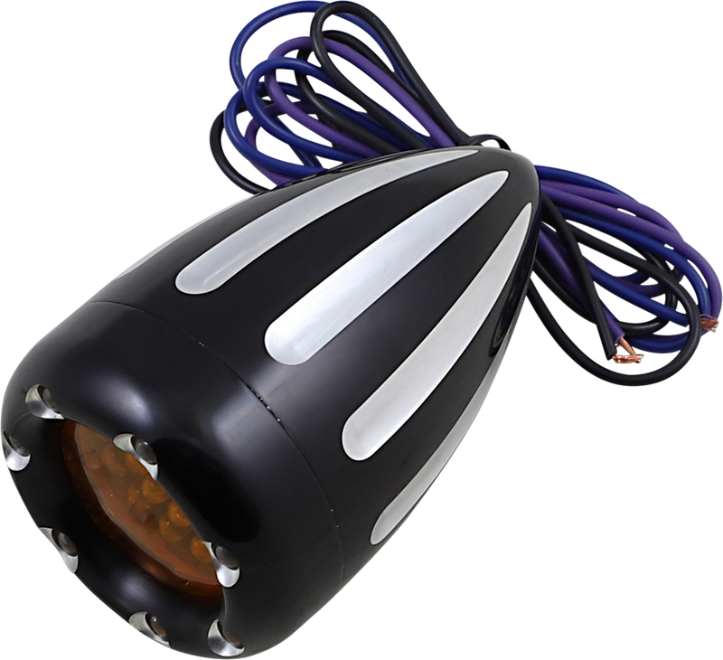 Deep Cut Factory Style Turn Signals W/ LED Fire Ring