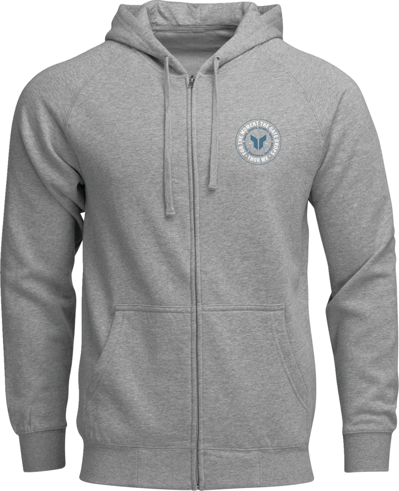 Badge Zip-Up Hoodie