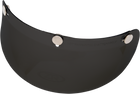 Jimmy/Drifter/Universal Helmet 3-Snap Bubble Visor