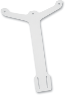 Sentinel Roost Deflector Clear Number Plate