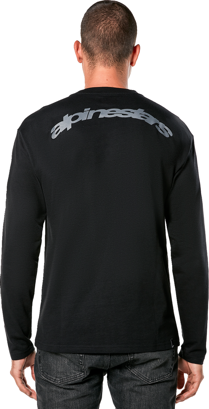 Inclinate Mesh Long-Sleeve T-Shirt