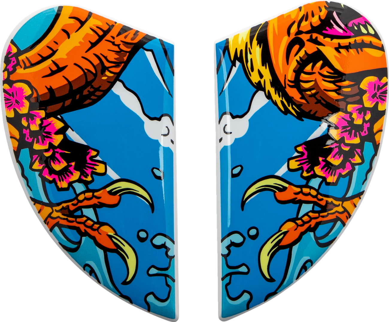 Airform™ Helmet Side Plates — Dino Fury