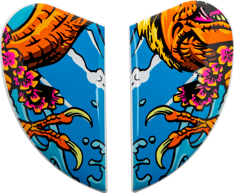 Airform™ Helmet Side Plates — Dino Fury