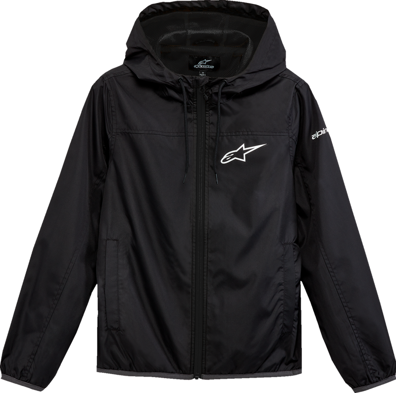 Women's TREQ Windbreaker Jacket - Black - 2XL