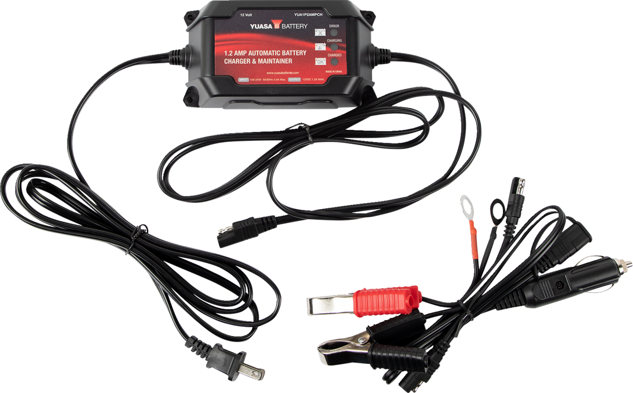 1.2 Amp 12 V Battery Charger and Maintainer