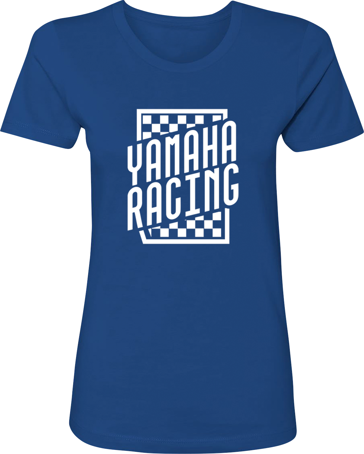 Women's Yamaha Racing Check T-Shirt