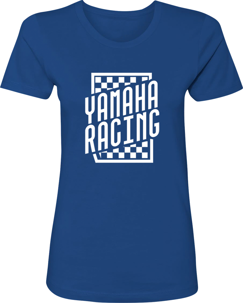 Women's Yamaha Racing Check T-Shirt