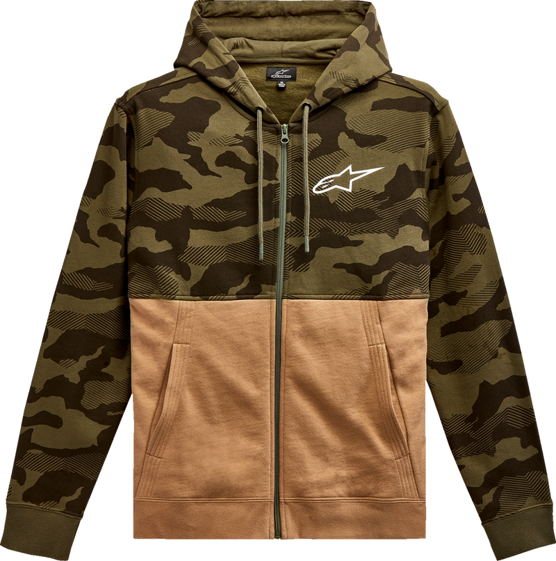 Camo Block Hoodie