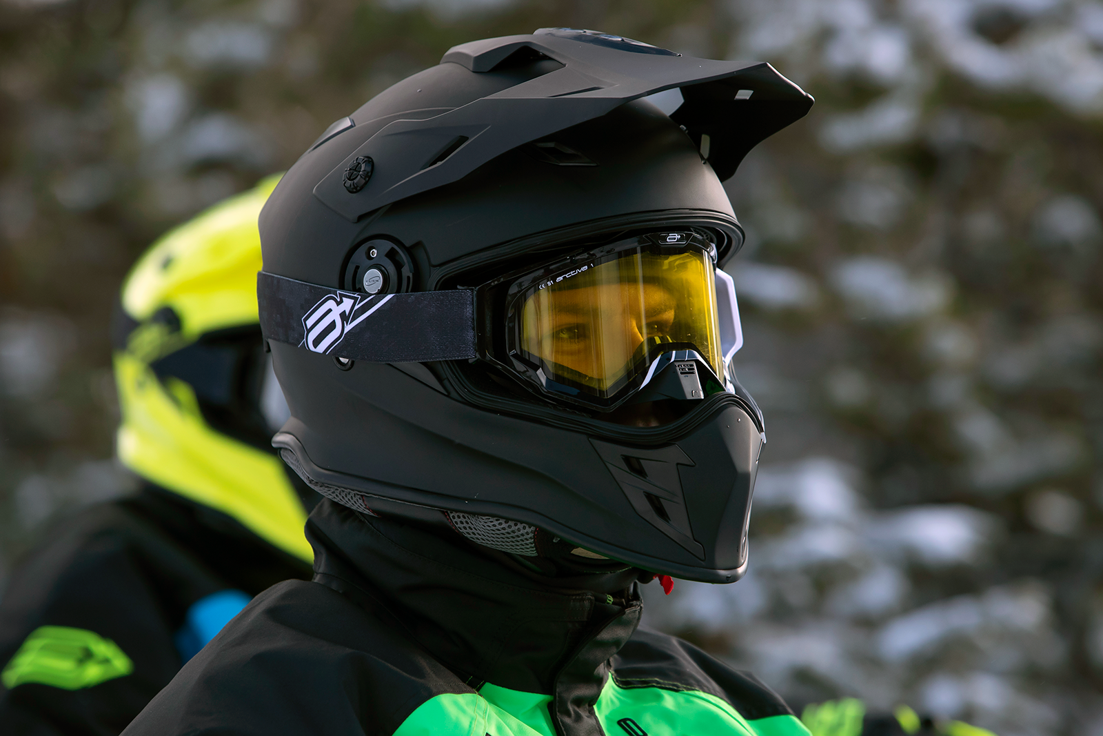Range Snow Dual Pane Helmet