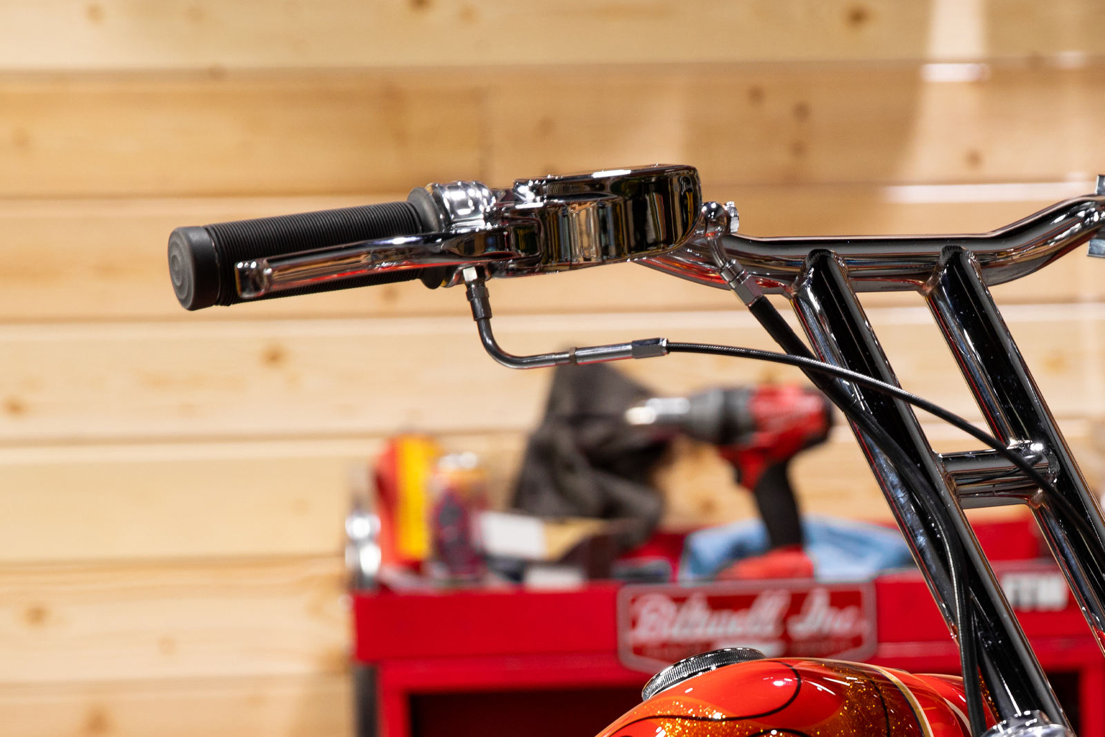 1" Whiskey Throttle Assembly