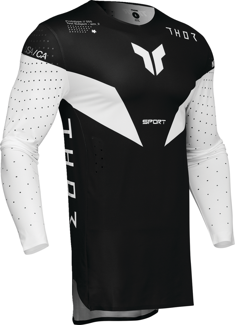 Sportmode Strike Jersey — White/Black