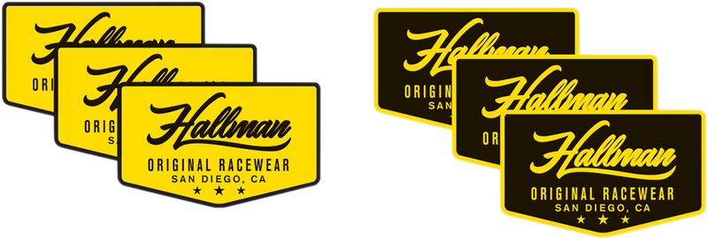 Hallman Stickers