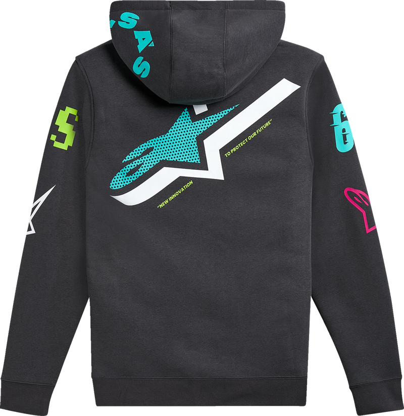 Variegate Zip Hoodie