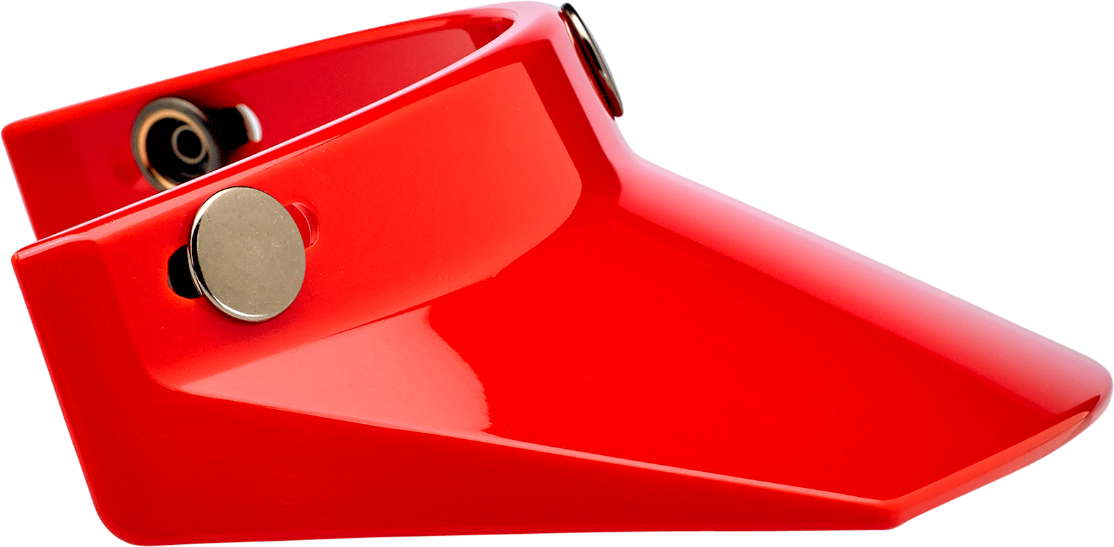 3-Snap Moto Helmet Visor