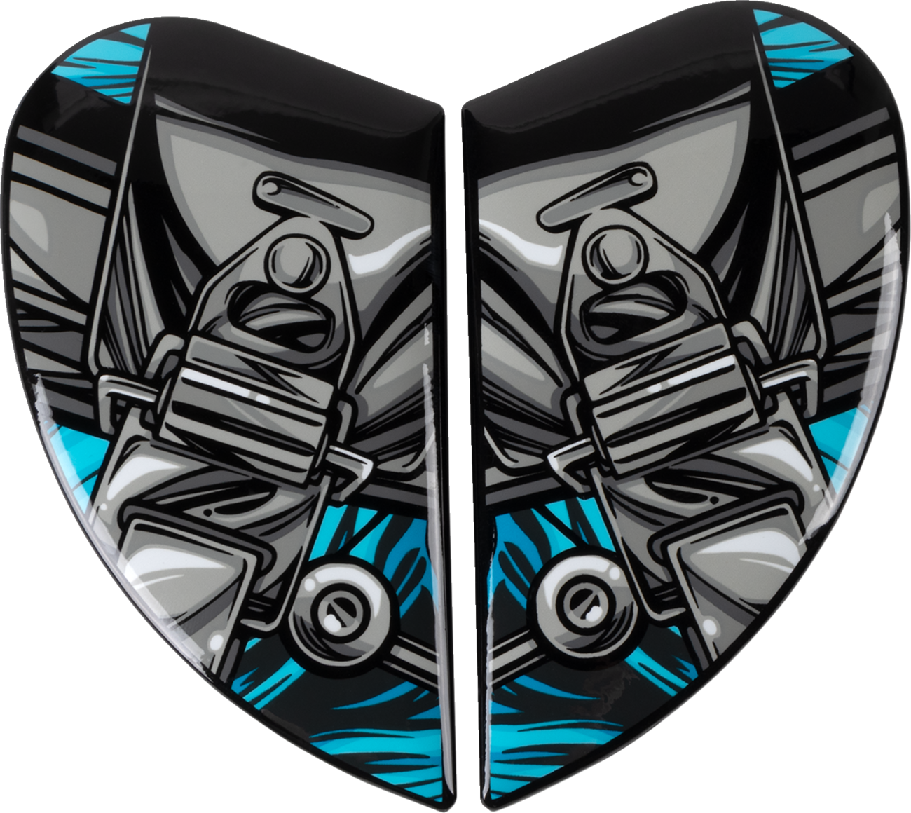 Airframe Pro™ Helmet Side Plates — Outbreak