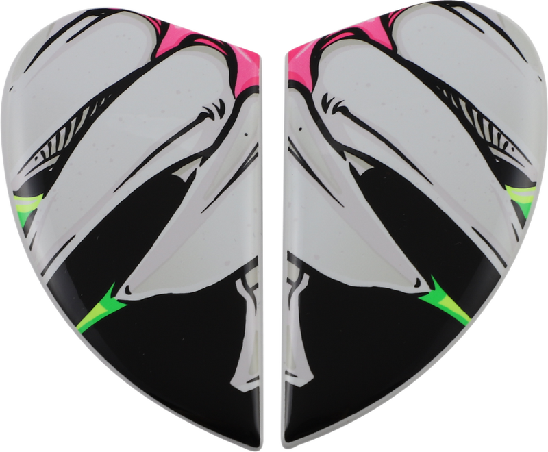 Airframe Pro™ Helmet Side Plates — Beastie Bunny