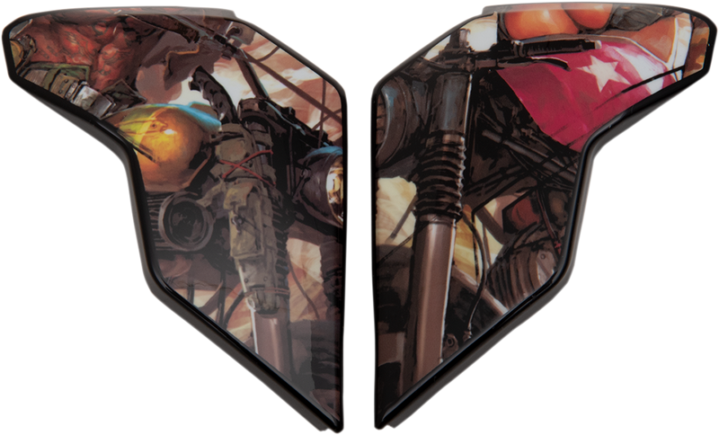 Airflite™ Helmet Side Plates — Pleasuredome