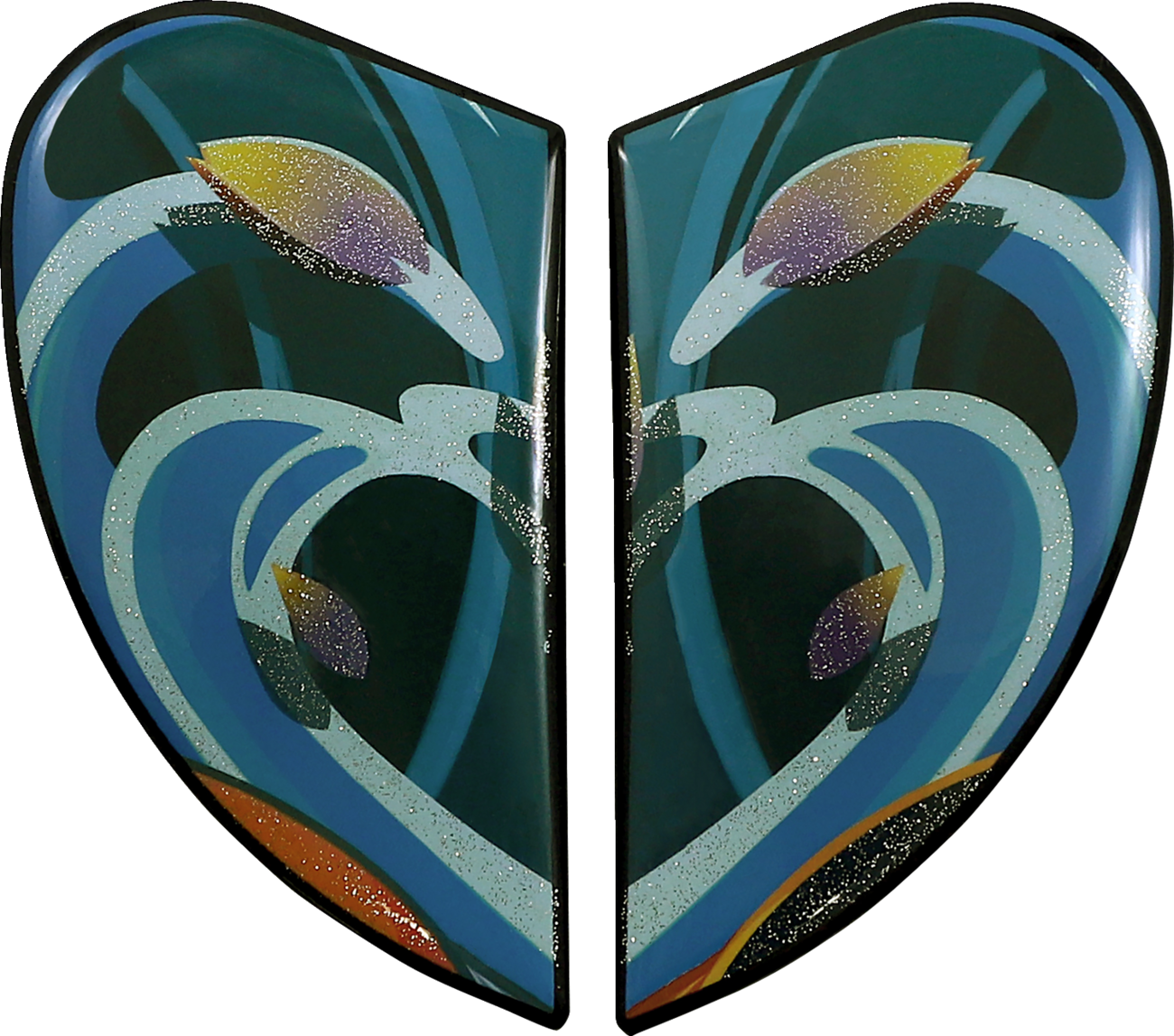 Airframe Pro™ Helmet Side Plates — Koi