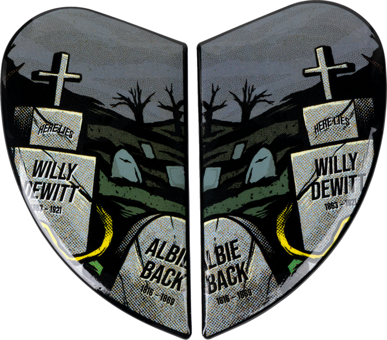 Airform™ Helmet Side Plates — Dead Serious