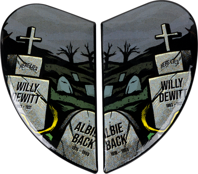 Airform™ Helmet Side Plates — Dead Serious