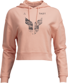 Women's Iconic Pullover Crop Hoodie