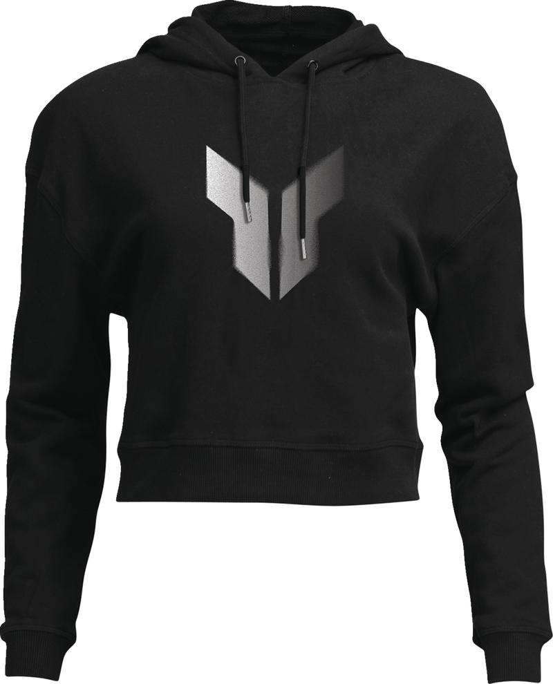 Women's Noise Pullover Crop Hoodie