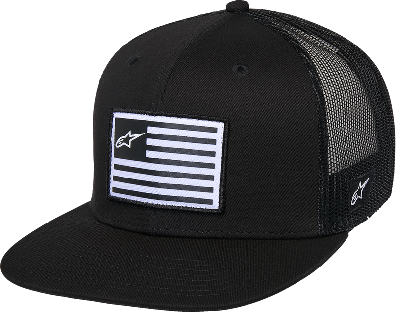 Flag Flat Trucker Hat