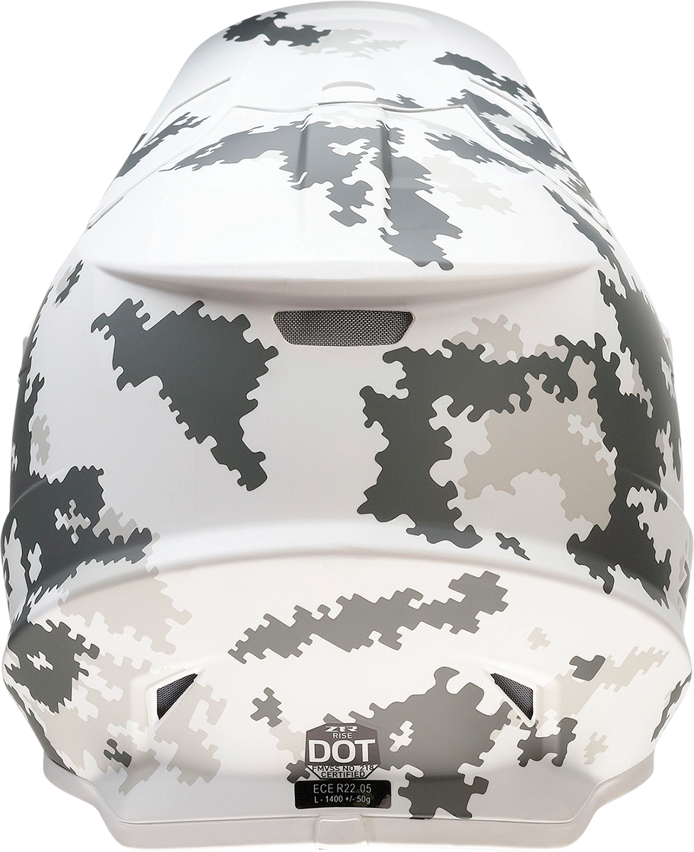 Rise Snow Camo Helmet